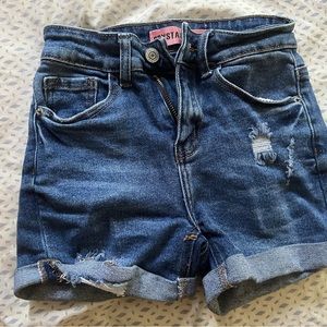 Jean shorts, like new size xs